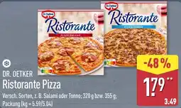 Aldi Nord DR. OETKER Ristorante Pizza Angebot