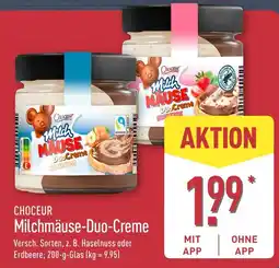 Aldi Nord Choceur Milchmäuse-Duo-Creme Angebot