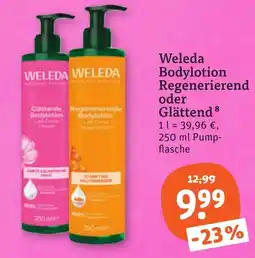 tegut Weleda Bodylotion Regenerierend oder Glättend Angebot