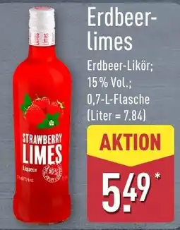 Aldi Nord Erdbeer-limes Angebot