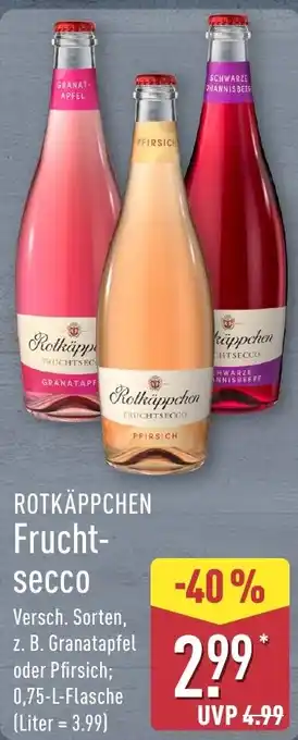 Aldi Nord Rotkäppchen Fruchtsecco Angebot