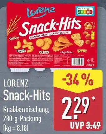Aldi Nord Lorenz Snack-Hits Angebot