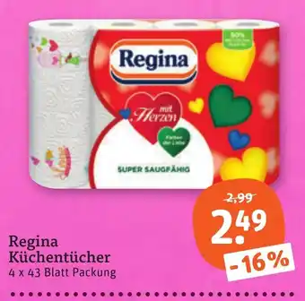 tegut Regina Küchentücher Angebot