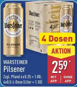 Aldi Nord Warsteiner Pilsener Angebot