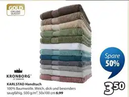 Jysk KARLSTAD Handtuch Angebot