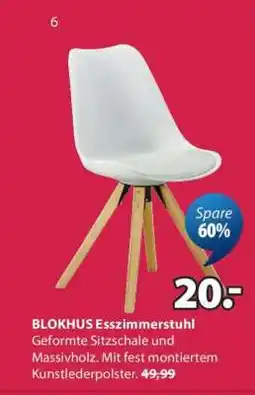 Jysk BLOKHUS Esszimmerstuhl Angebot