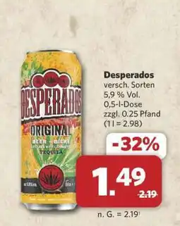 Combi Desperados Angebot