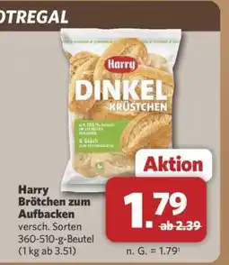 Combi Harry Brötchen zum Aufbacken Angebot