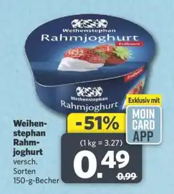 Combi WEIHENSTEPHAN Rahmjoghurt Angebot