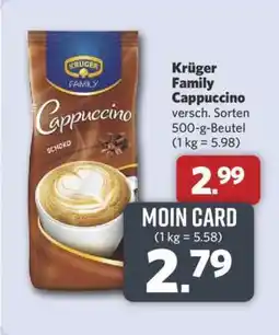 Combi KRÜGER Family-Cappuccino Angebot