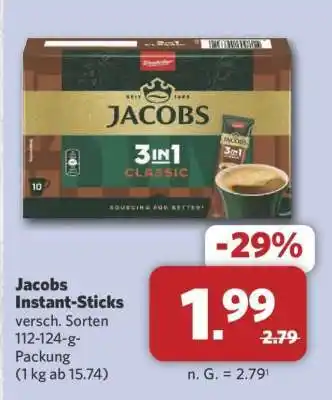 Combi Jacobs Instant Sticks Angebot