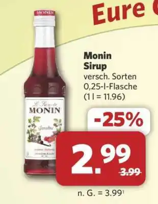Combi Monin Sirup Angebot