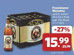 Combi Franziskaner Weissbier Angebot