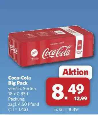 Combi Coca-Cola Big Pack Angebot
