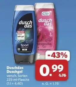 Combi DUSCHDAS Duschgel Angebot