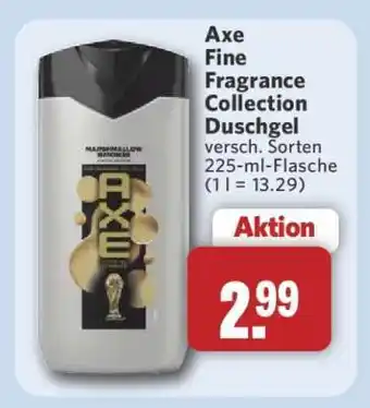 Combi Axe Fine Fragrance Collection Duschgel Angebot
