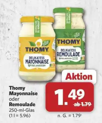 Combi Thomy Mayonnaise oder Remoulade Angebot