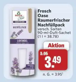 Combi Frosch Oase Raumerfrischer Nachfüllpack Angebot