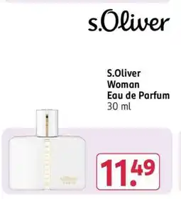 Rossmann s.Oliver Woman Eau de Parfum 30 ml Angebot