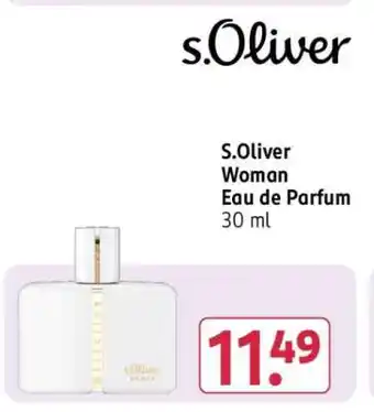 Rossmann s.Oliver Woman Eau de Parfum 30 ml Angebot