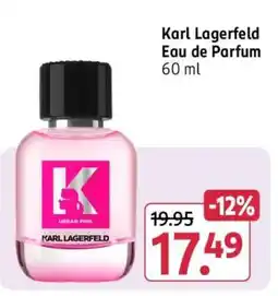 Rossmann Karl Lagerfeld Eau de Parfum 60 ml Angebot