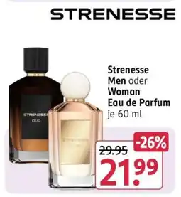 Rossmann Strenesse Men oder Woman Eau de Parfum je 60 ml Angebot