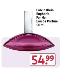 Rossmann Calvin Klein Euphoria For Her Eau de Parfum 50 ml Angebot