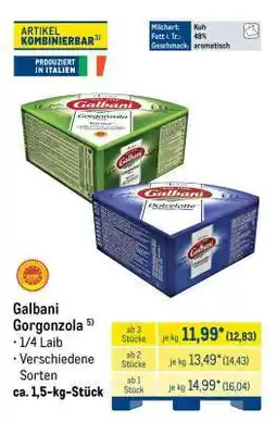 METRO Galbani Gorgonzola Angebot