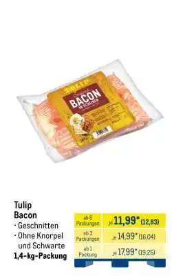 METRO Tulip Bacon Angebot