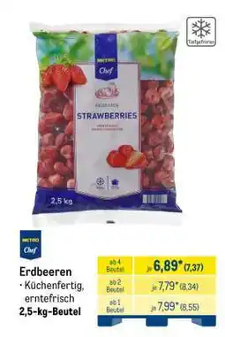 METRO Erdbeeren Angebot