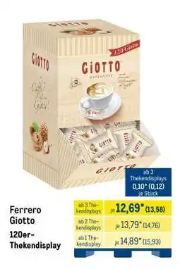 METRO Ferrero Giotto Angebot