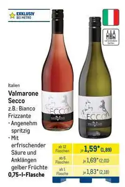 METRO Valmarone Secco Angebot