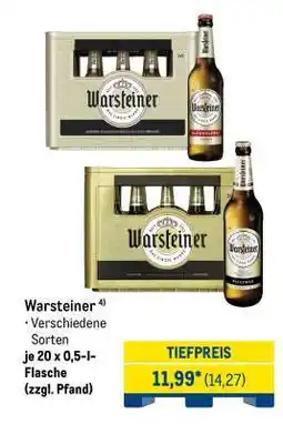 METRO Warsteiner Angebot