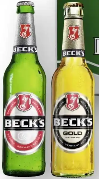 Scheck-in-Center Beck's Pils Angebot