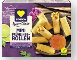 Scheck-in-Center Edeka Herzstücke Mini Frühlingsrollen Vegan Angebot