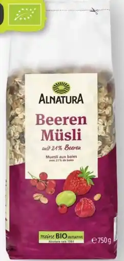 Scheck-in-Center Alnatura Bio Beeren Müsli Angebot