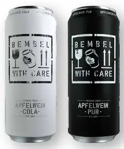 Scheck-in-Center Kelterei Krämer Bembel with Care Apfelwein Angebot