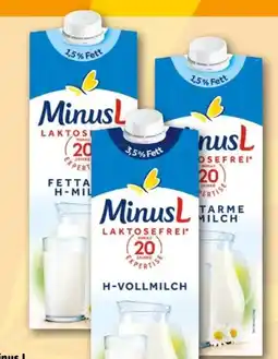 REWE Center Minus L H-Milch Angebot