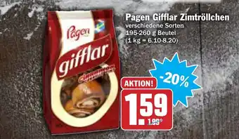 Hit Pagen Gifflar Zimtröllchen Angebot