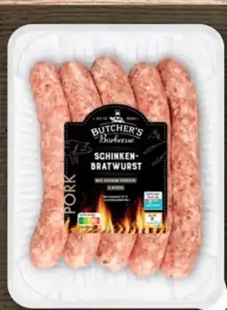 REWE Center Butcher’s Barbecue Schinken-Bratwurst Angebot