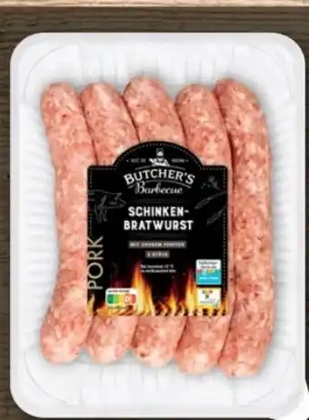 REWE Center Butcher’s Barbecue Schinken-Bratwurst Angebot