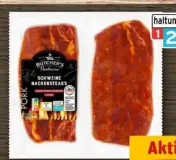 REWE Center Butcher’s Barbecue Schweine-Nackensteaks Angebot