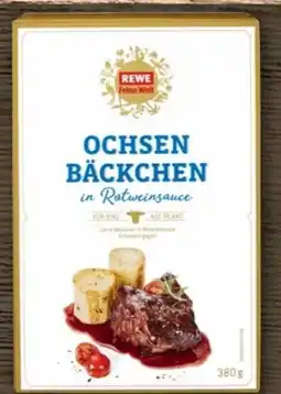 REWE Center Rewe Feine Welt Ochsen-Bäckchen in Rotweinsauce Angebot