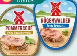 REWE Center Rügenwalder Mühle Teewurst Angebot