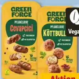 REWE Center Greenforce Pflanzliche Cevapcici Vegan Angebot