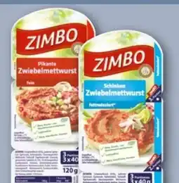 REWE Center Zimbo Zwiebelmettwurst Angebot