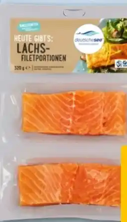 REWE Center Deutsche See Lachs-Filets Angebot