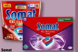 REWE Center Somat Excellence Premium Geschirrreiniger Angebot