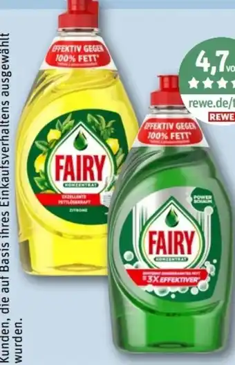 REWE Center Fairy Geschirrspülmittel Angebot