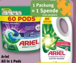 REWE Center Ariel Allin1 Color Pods Angebot